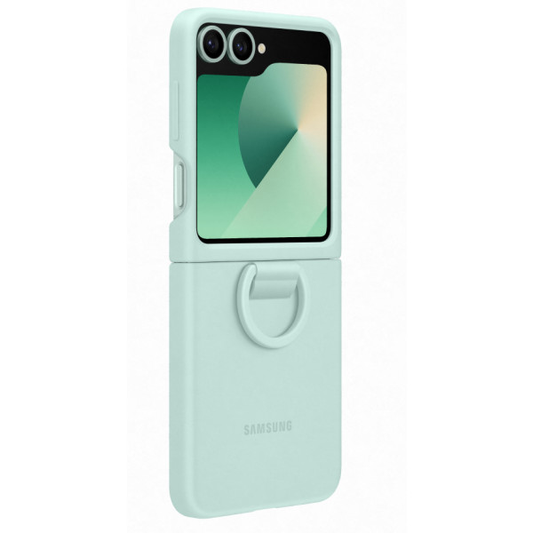 Фото - Чехол для смартфона Samsung Silicone Case Flip 6 Mint (EF-PF741TMEGUA)