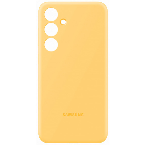Фото - Чехол для смартфона Samsung Silicone Case S24+ Yellow (EF-PS926TYEGWW) Фото - Чехол для смартфона Samsung Silicone Case S24+ Yellow (EF-PS926TYEGWW)