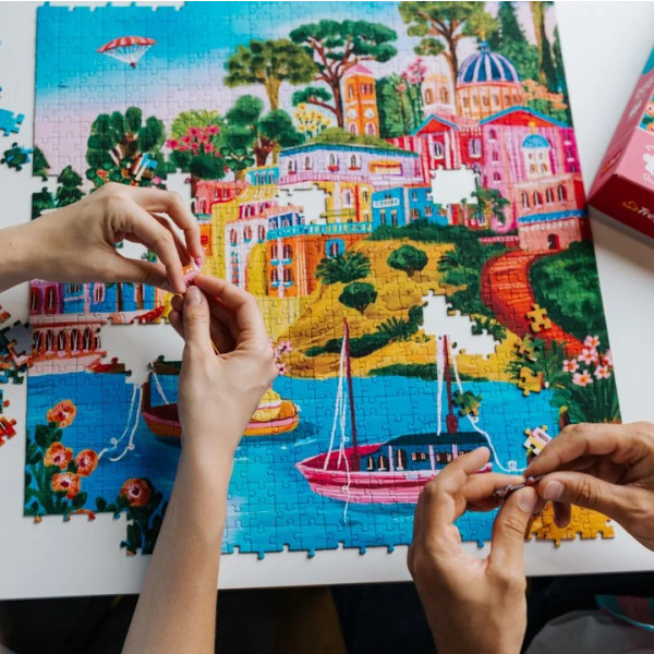 Фото - Пазлы (5-7 лет) Trefl Искусство цвета - Сирос/Греция 1000 элм. (10893)