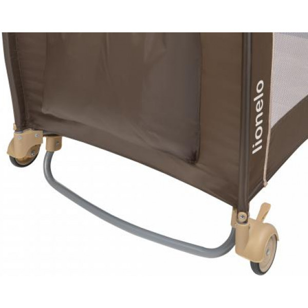 Фото - Манеж-кровать Lionelo Sven Plus Beige Stripes