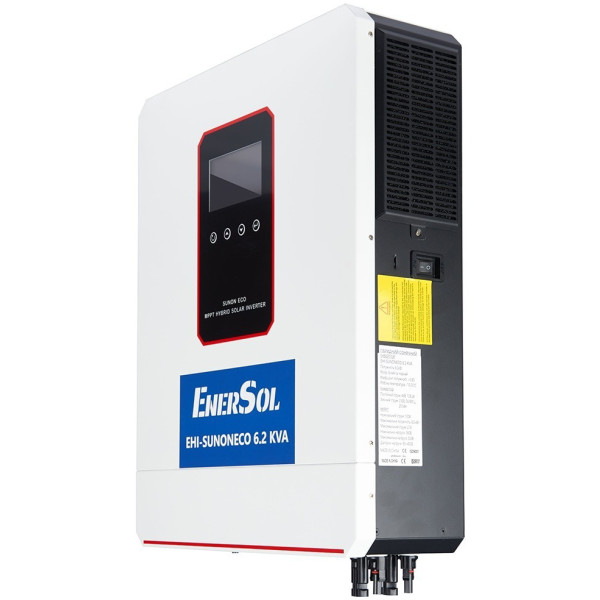 Фото - Инвертор гибридный солнечный EnerSol EHI-SUNONECO6.2KW (6.2 кВт,51.2 В)