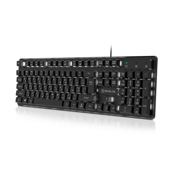 Фото - Клавиатура проводная REAL-EL RK-7015