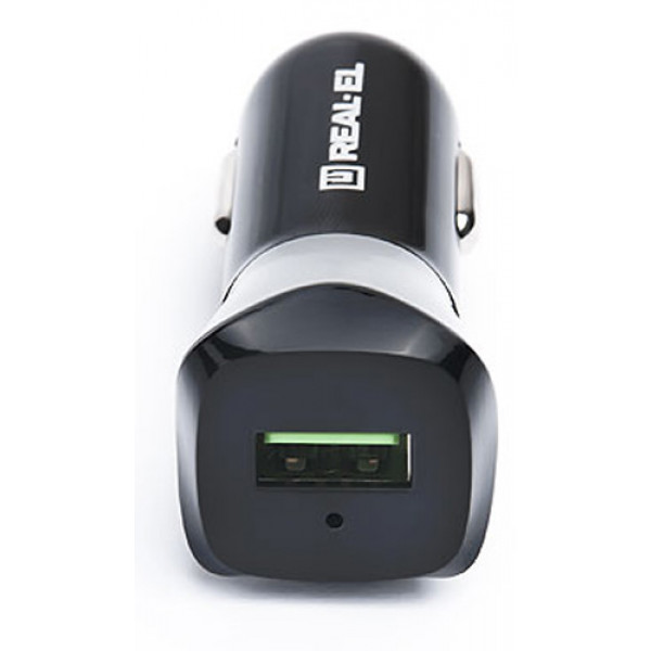 Фото - Автомобильное зарядное устройство REAL-EL CA-30 black (EL123160011)