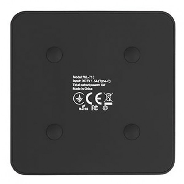 Фото - Беспроводное зарядное устройство REAL-EL WL-710 Black (EL123160018)