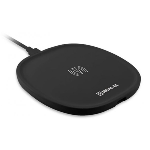 Фото - Беспроводное зарядное устройство REAL-EL WL-740 Black (EL123160019)