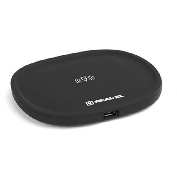 Фото - Беспроводное зарядное устройство REAL-EL WL-740 Black (EL123160019)