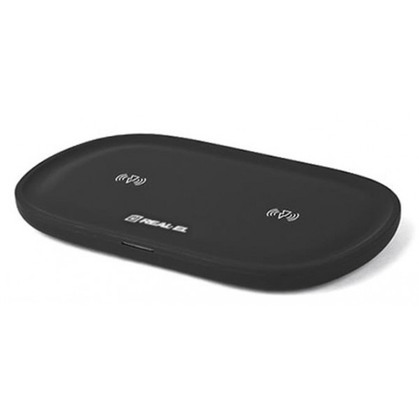 Фото - Беспроводное зарядное устройство REAL-EL WL-780 Black (EL123160020)