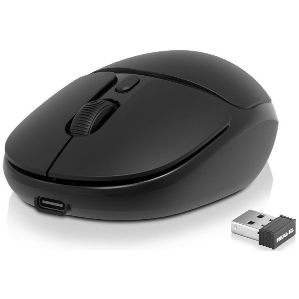 Фото - Мышь беспроводная REAL-EL RM-335W (EL123200055)
