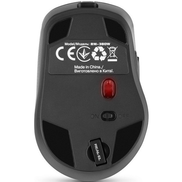 Фото - Мышь беспроводная REAL-EL RM-380W