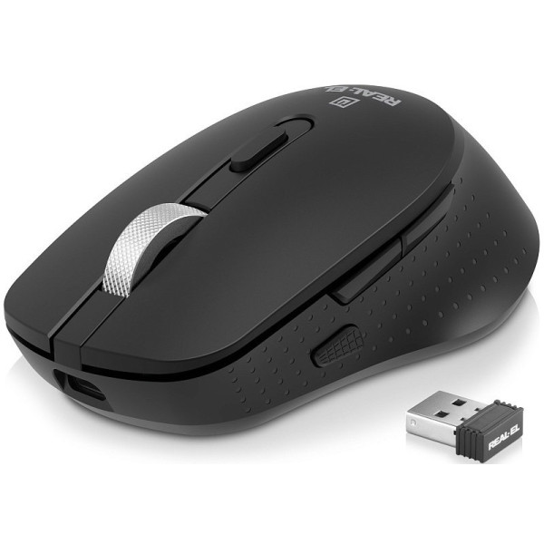 Фото - Мышь беспроводная REAL-EL RM-380W