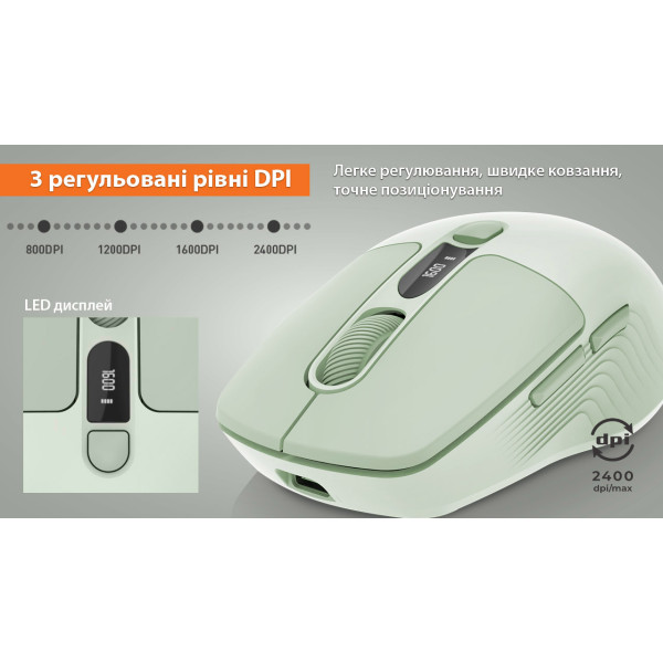 Фото - Мышь беспроводная REAL-EL RM-481W