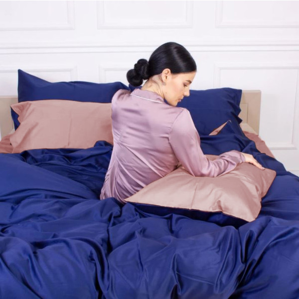 Фото - Комплект постельного белья MirSon Сатин Electrik 0165+4052 175х210 см (2200000688460)