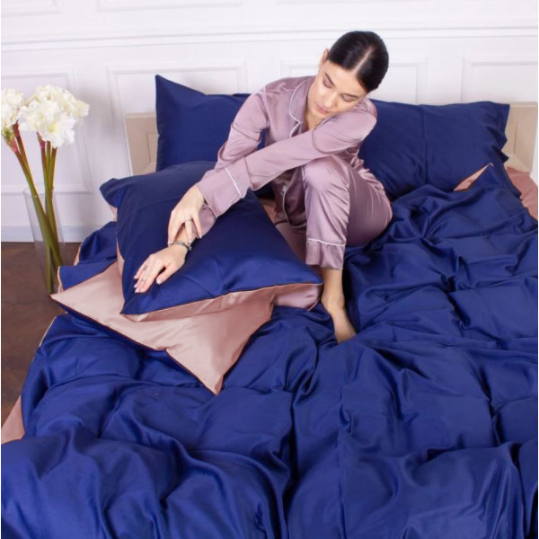 Фото - Комплект постельного белья MirSon Сатин Electrik 0165+4052 175х210 см (2200000688460)