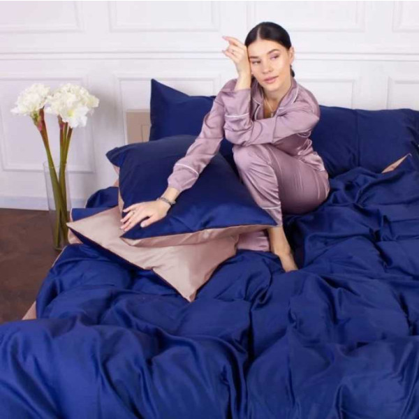 Фото - Комплект постельного белья детский MirSon Сатин Electrik 0165+4052 110х140 (2200000686855)