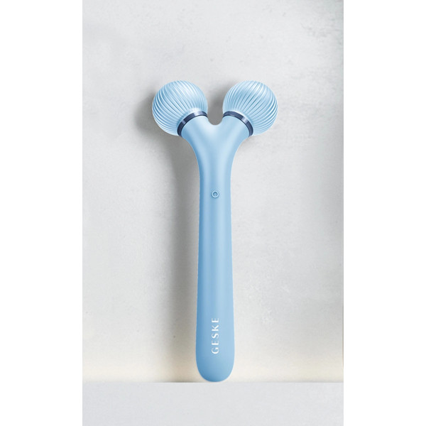 Фото - Электронный звуковой ролик для лица GESKE Sonic Facial Roller 4 в 1 аквамарин (GK000040AQ01)