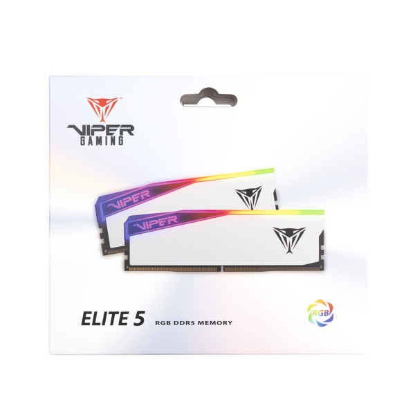 Фото - Память DDR Patriot DDR5 2x16GB/7000 Viper Elite 5 RGB (PVER532G70C32KW)
