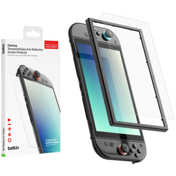 Фото - Защитное стекло для игровой приставки Belkin for Nintendo Switch 2 Anti-Reflective (ENA004HQ) Фото - Защитное стекло для игровой приставки Belkin for Nintendo Switch 2 Anti-Reflective (ENA004HQ)
