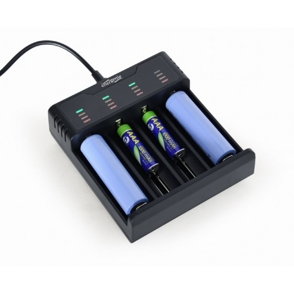 Фото - З/устройство для аккумуляторов AA/AAA EnerGenie BC-USB-02