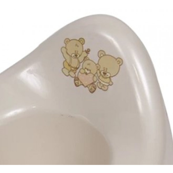 Фото - Горшок детский Tega Baby Мишки Белая Жемчужина (MS-001-118)
