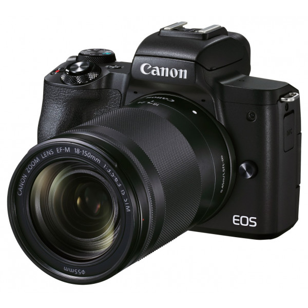 Фото - Фотокамера беззеркальная Canon EOS M50 Mark II Black M18-150 (4728C044)