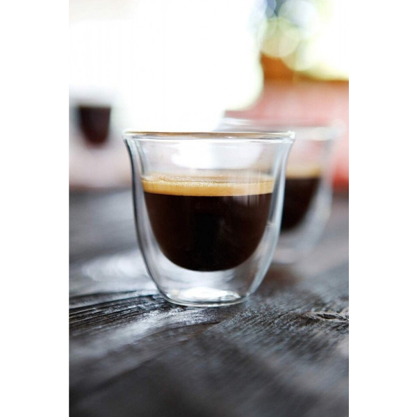 Фото - Набор стаканов с двойными стенками Delonghi DLSC300 Espresso 6 пр.