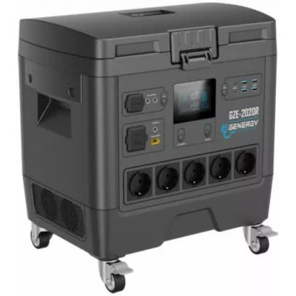 Фото - Уценка - Зарядная станция универсальная Genergy GZE-2020R 1953Wh 2000W + аккумулятор Li-Ion 1953 Вт/год