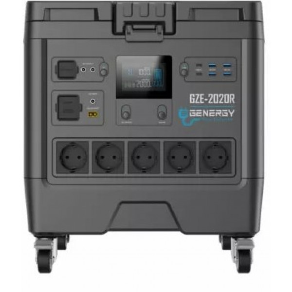 Фото - Уценка - Зарядная станция универсальная Genergy GZE-2020R 1953Wh 2000W + аккумулятор Li-Ion 1953 Вт/год