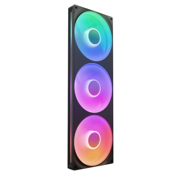 Фото - Корпусный вентилятор NZXT F420 RGB Core Fan (Single Frame) - Black (RF-U42HF-B1)