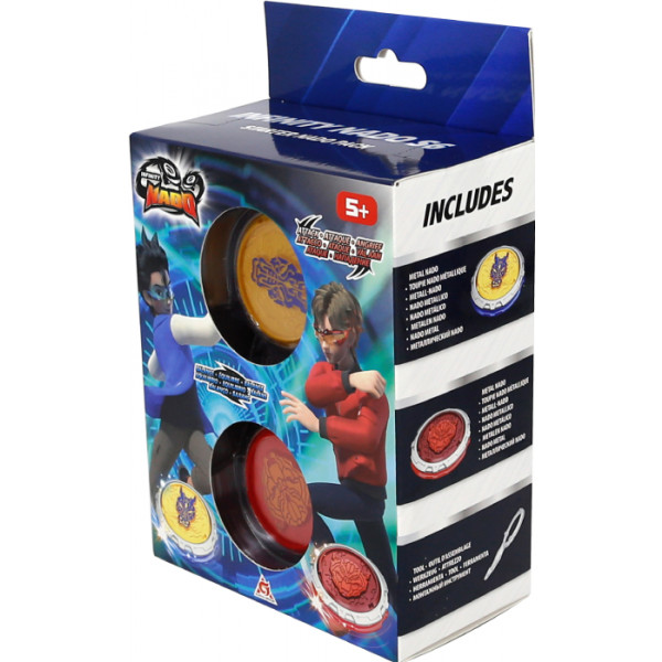 Фото - Волчок Auldey Набор Infinity Nado VI Starter Nado Pack Февраль Дракон и Пылающий Боевой Медведь (Fury Wave Dragon, Blazing War Bear) (EU654196)