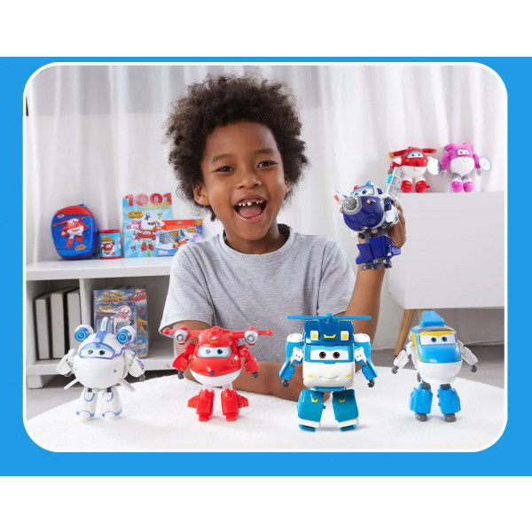 Фото - Коллекционная фигурка Super Wings Transforming Shine (EU770239)