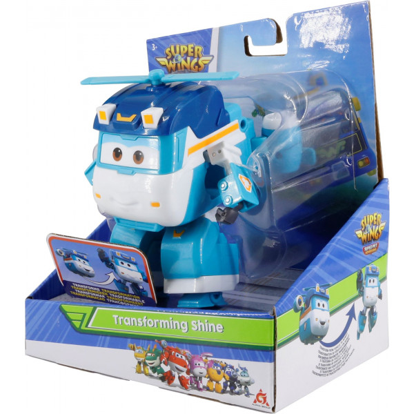 Фото - Коллекционная фигурка Super Wings Transforming Shine (EU770239)