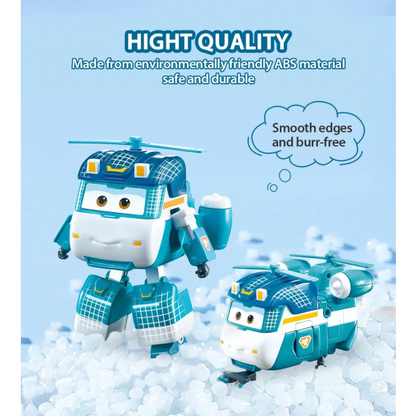 Фото - Коллекционная фигурка Super Wings Transforming Shine (EU770239)