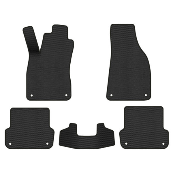 Фото - EVA коврики в салон авто EVAtech для A4 (B6) MT Audi 2000-2004 2 поколение Sedan EU (AU1408CV5RGB)