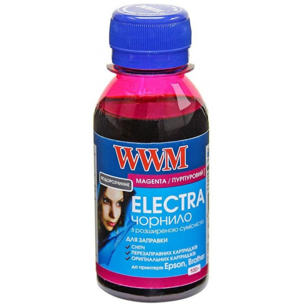 Фото - Чернила WWM Epson Universal Electra 100ml Magenta (EU/M-2) Фото - Чернила WWM Epson Universal Electra 100ml Magenta (EU/M-2)