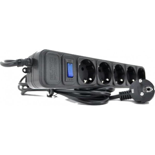 Фото - Сетевой фильтр Europower EPB518 Black Фото - Сетевой фильтр Europower EPB518 Black