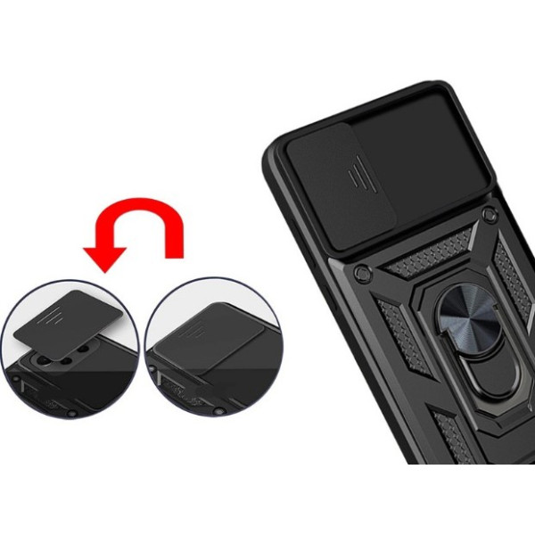 Фото - Чехол для смартфона BeCover Military for Samsung Galaxy A03s SM-A037 Black (707114)