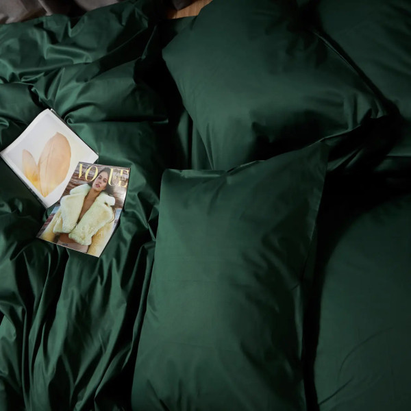 Фото - Комплект постельного белья Moon&Star Satin Premium Evergreen Dream King Size 220x240 нав. 4х70х70 (MS-820010014)