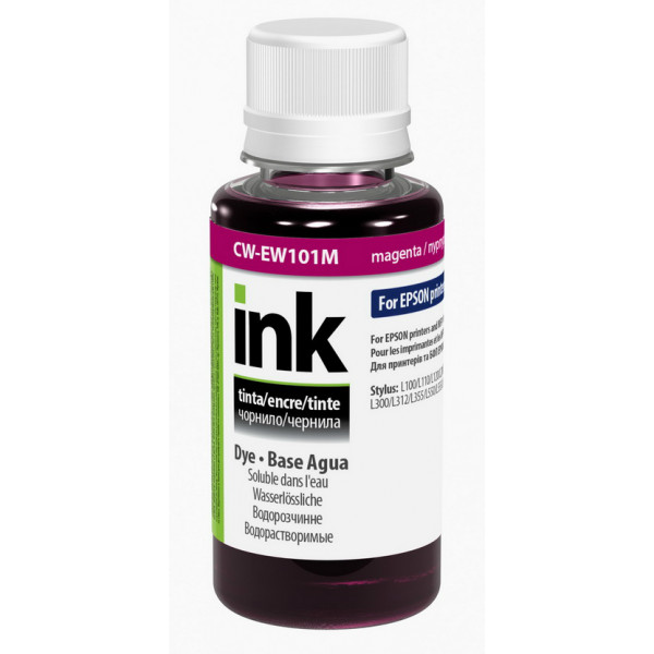 Фото - Чернила для заправки картриджа Colorway Epson L-100/200 series 100мл Magenta (CW-EW101M01)