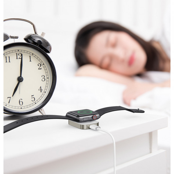 Фото - Зарядное устройство для смарт-часов Essager Yibay smart watch wirless charger with Type C port (EWXT-YB02-Z)