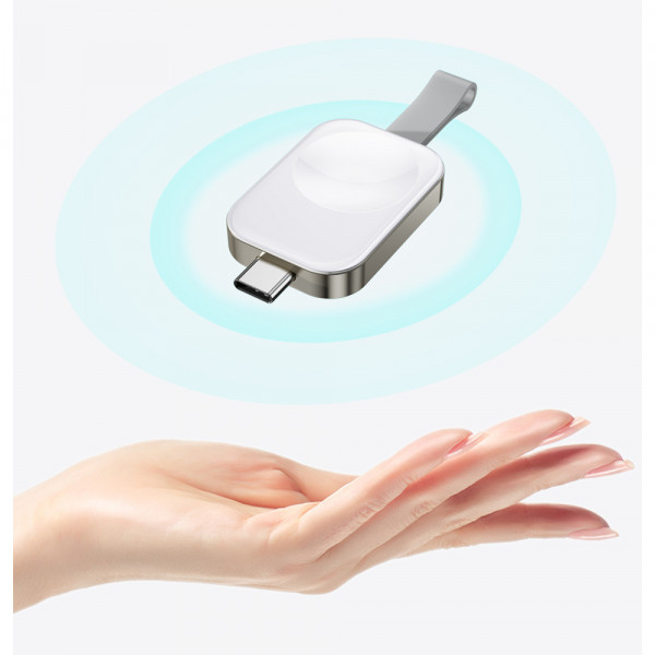 Фото - Зарядное устройство для смарт-часов Essager Yibay smart watch wirless charger with Type C port (EWXT-YB02-Z)