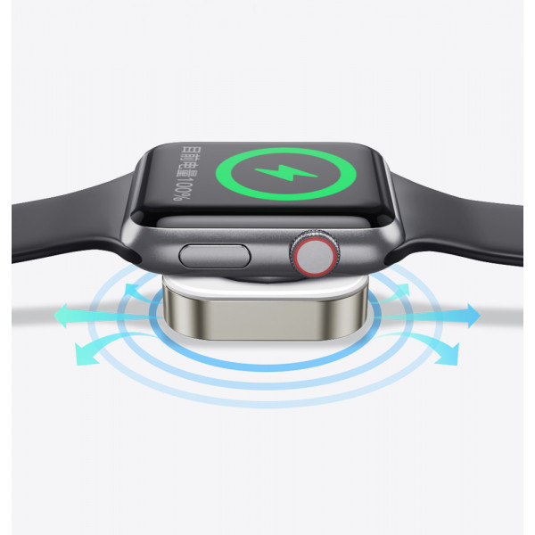 Фото - Зарядное устройство для смарт-часов Essager Yibay smart watch wirless charger with Type C port (EWXT-YB02-Z)