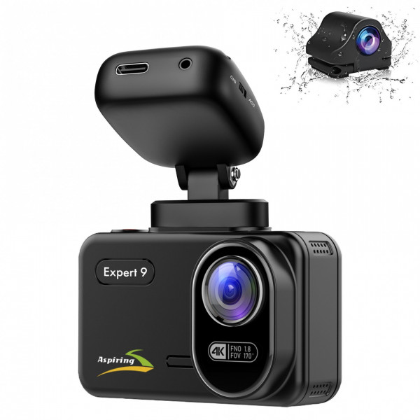 Фото - Видеорегистратор Aspiring Expert 9 Speedcam WI-FI GPS 2K 2 cameras (EX123SS)