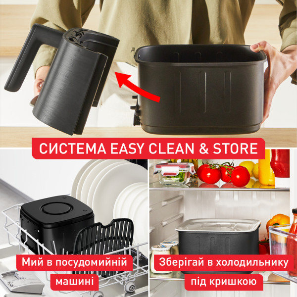 Фото - Комплект техники Кофеварка Krups XP804T10 PRECISION+ Мультипечь Tefal EY5568E0 EASY FRY SILENCE XL