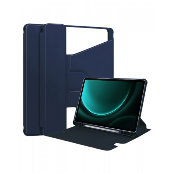 Фото - Чехол для планшета BeCover 360° Rotatable for Samsung Galaxy Tab S9 Plus (SM-X810/SM-X816)/S9 FE Plus (SM-X610/SM-X616) 12.4'' Deep Blue (710399)