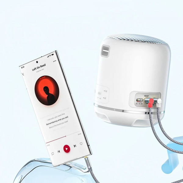 Фото - Кабель 3.5 мм - 3.5 мм Essager Monster Elbow RCA Audio Cable Jack 3.5 to 2 RCA Cable 3.5mm  3.5mm Jack to 2RCA 2M (EYPWT-MYA0G-P)