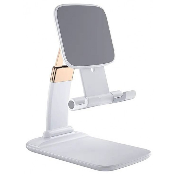 Фото - Подставка для мобильного устройства Essager Knight Foldable Desk Mobile Phone Holder Stand (Plastic) White (EZJZM-QSSJ02)
