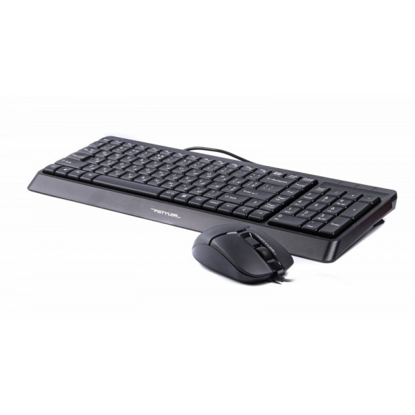 Фото - Клавиатура+мышь A4tech Fstyler USB Black (F1512)