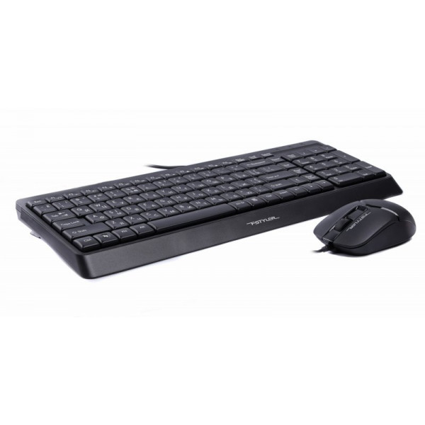 Фото - Клавиатура+мышь A4tech Fstyler USB Black (F1512)