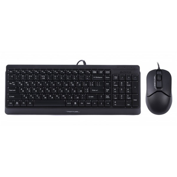Фото - Клавиатура+мышь A4tech Fstyler USB Black (F1512) Фото - Клавиатура+мышь A4tech Fstyler USB Black (F1512)
