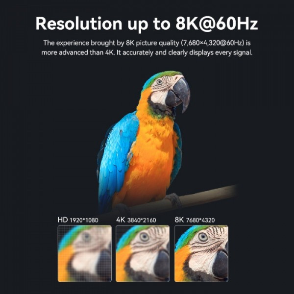 Фото - Кабель HDMI Vention HDMI M - M,15.0m, V2.1 (ALBBN)